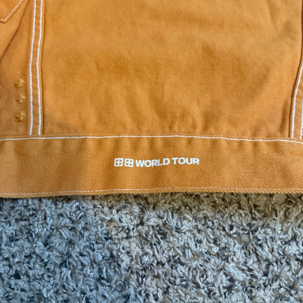 Ksubi World Tour Collection Billie Cropped 80’s Style Denim Jacket Size XS - Picture 10 of 13